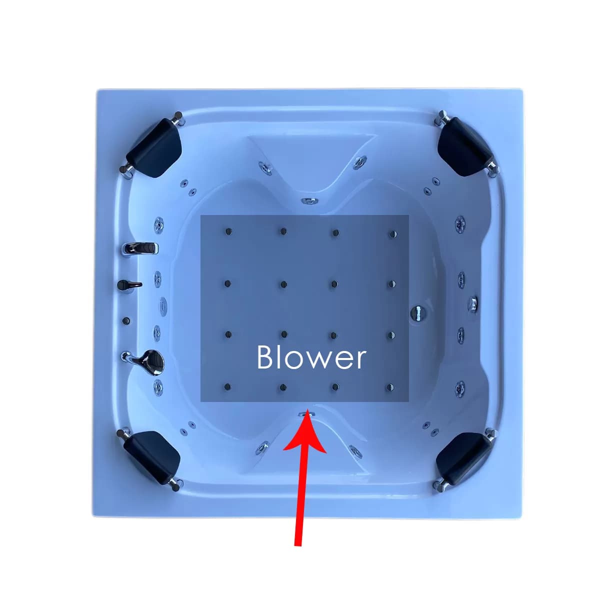 Jakuzi Alt Hava Blower Sistem — Tüm Jakuziler