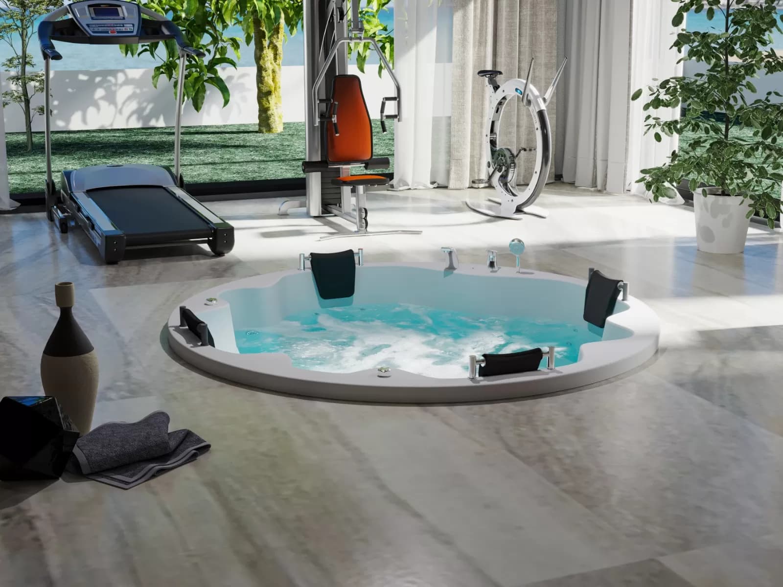 Spa Jakuzi 191 Q H 80 — Spa Jakuziler