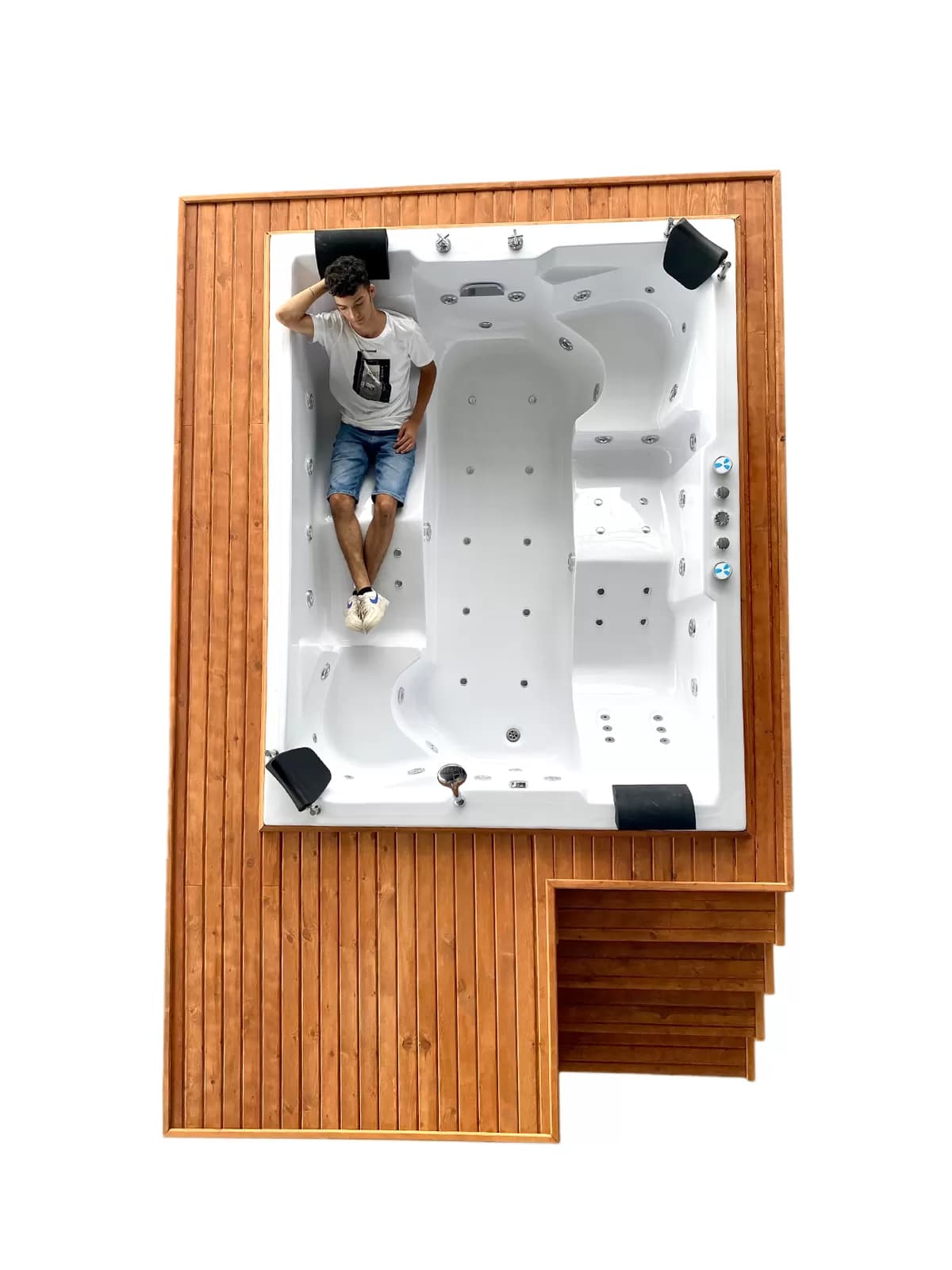 4 Kişilik Spa Jakuzi 195 × 250 H90 — Spa Jakuziler