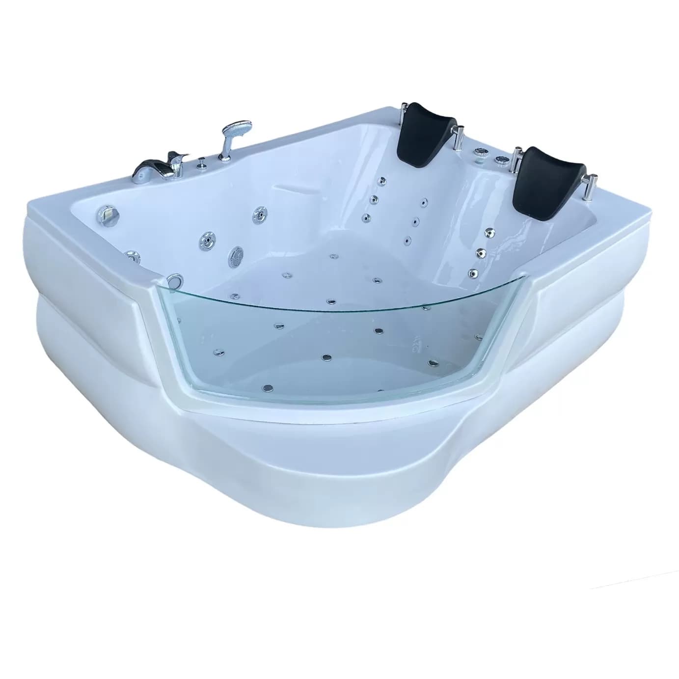 Asimetrik Camlı Jakuzi 131 X 181 H 65 — Çift Kişilik Jakuziler