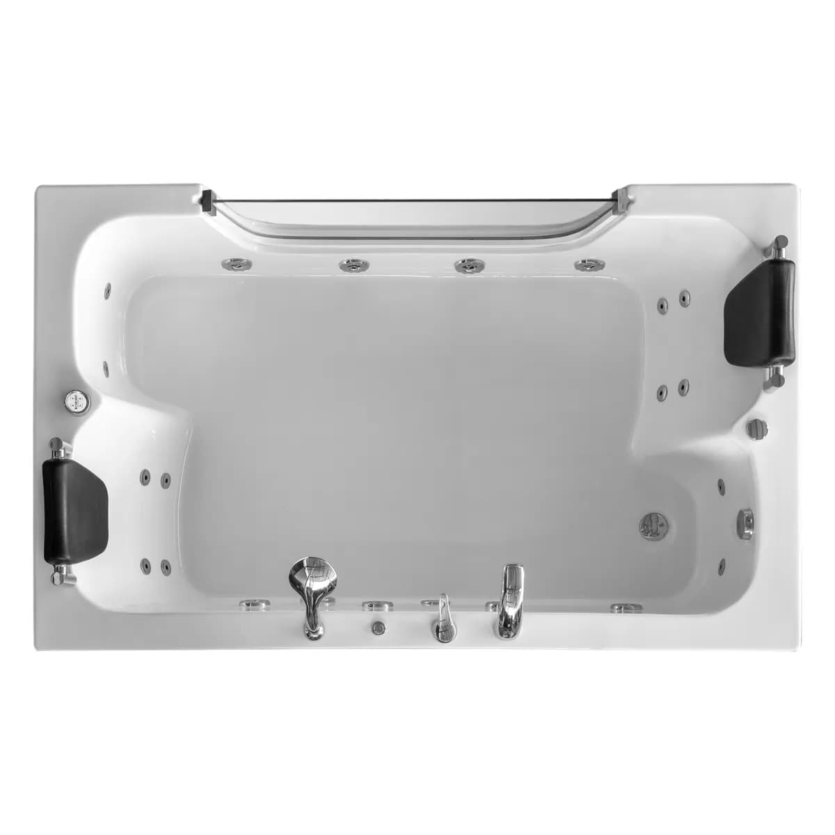 Dikdörtgen Camlı Jakuzi 111 X 181 H 60 — Çift Kişilik Jakuziler
